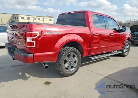 2018 Ford F150 Supercrew из США, поврежденный, VIN 1FTEW1C59JKC21085